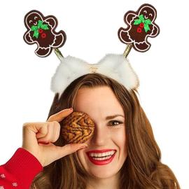 Juldiadem med Pepparkaksgubbar