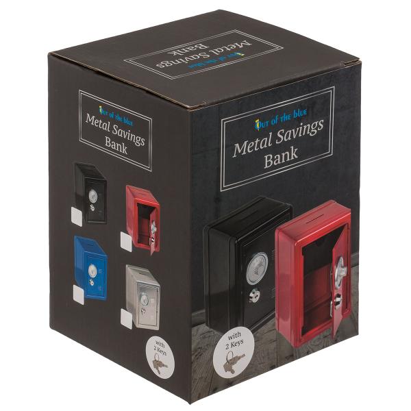 Sparbössa Kassaskåp 12 x 10 x 16 cm