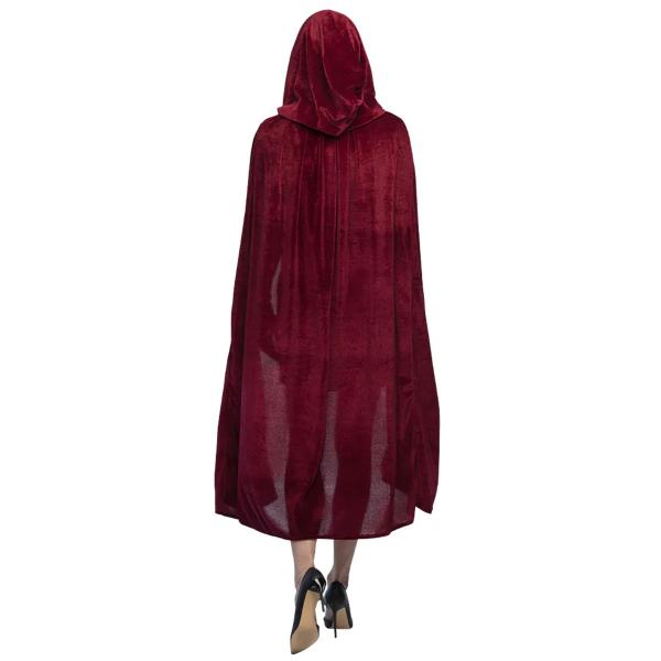 Mantel med Luva Bordeaux