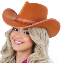Cowboyhatt Orangebrun