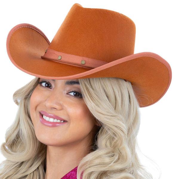 Cowboyhatt Orangebrun