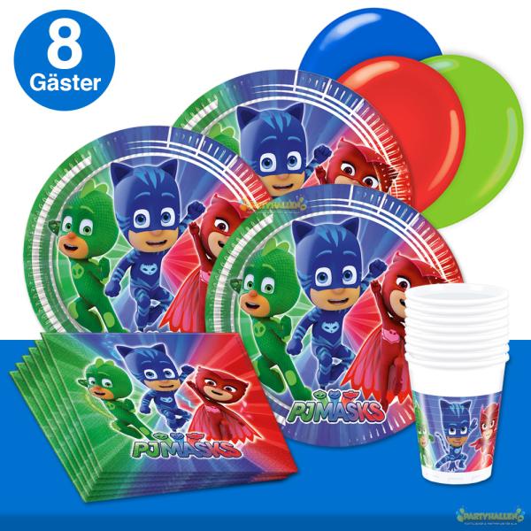 Pyjamashjältarna Kalaspaket 8 pers