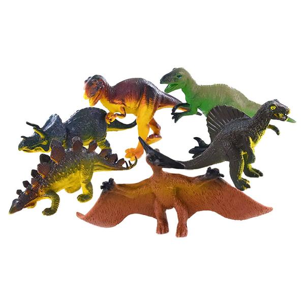 Leksaksdinosaurier 6-pack