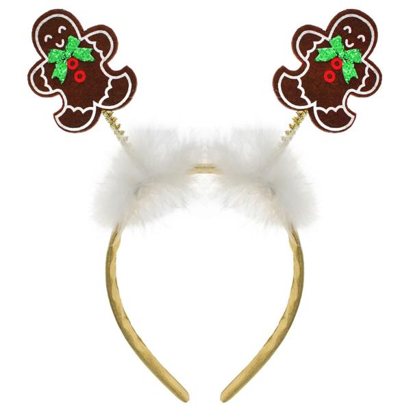 Juldiadem med Pepparkaksgubbar