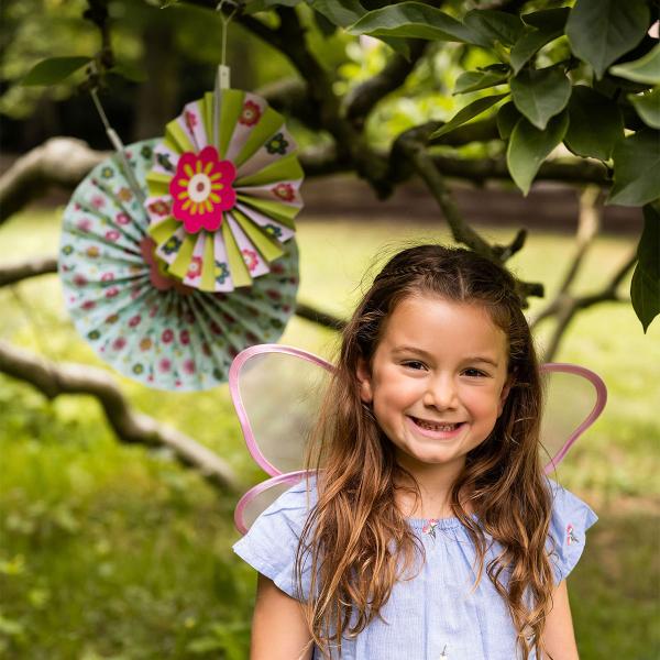 Hängande Pappersdekorationer Blommor 3-pack