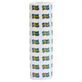 Serpentiner Svenska Flaggan