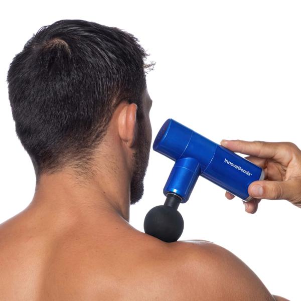 Mini Massagepistol med Tillbehör