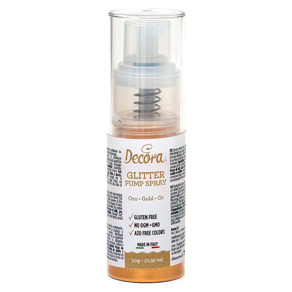 Ätbart Sprayglitter Guld