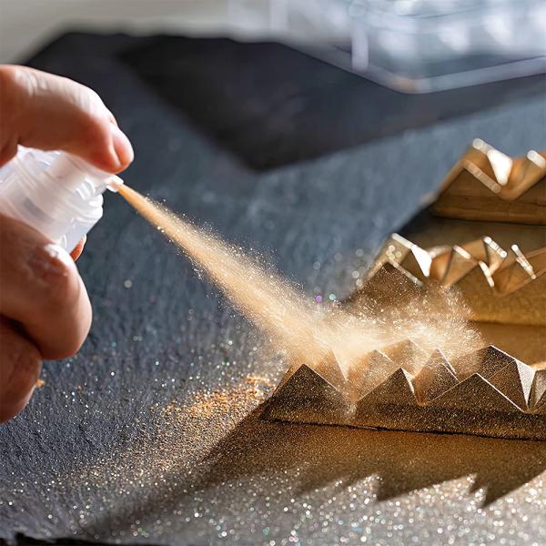 Ätbart Sprayglitter Guld