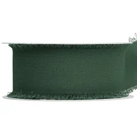 Chiffongband Flaskgrön 40 mm