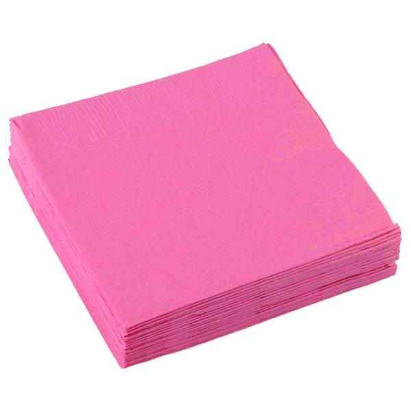 Kaffeservetter Rosa