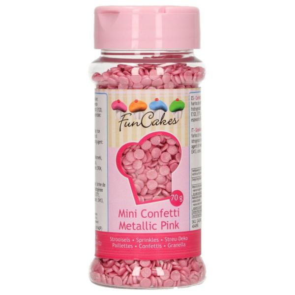 Strössel Metallic Rosa