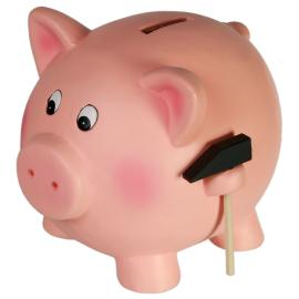 Spargris med Hammare 22 x 17,5 cm