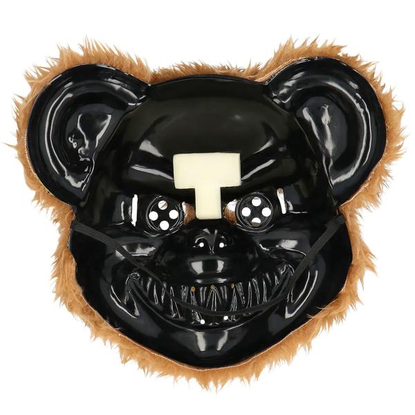 Plysch Mask Läskig Björn