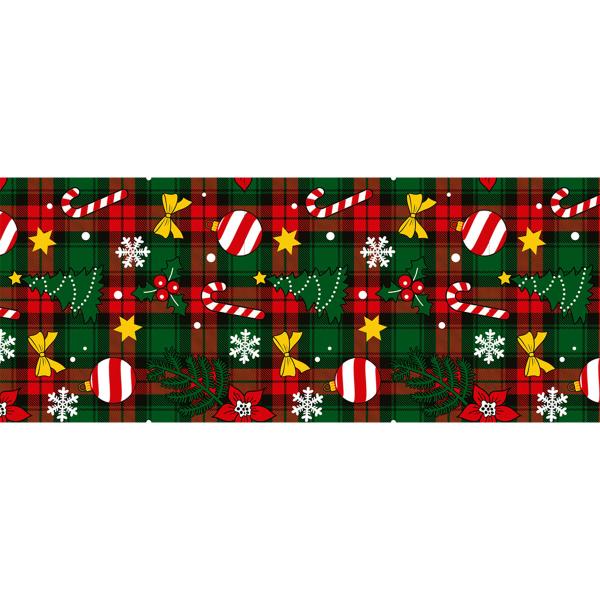 Jullöpare med Rutmönster