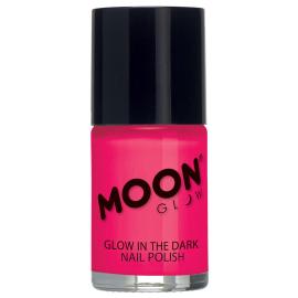 Moon Glow Självlysande Nagellack Rosa