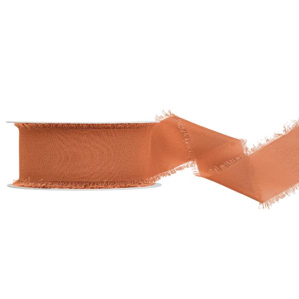 Chiffongband Koppar 40 mm
