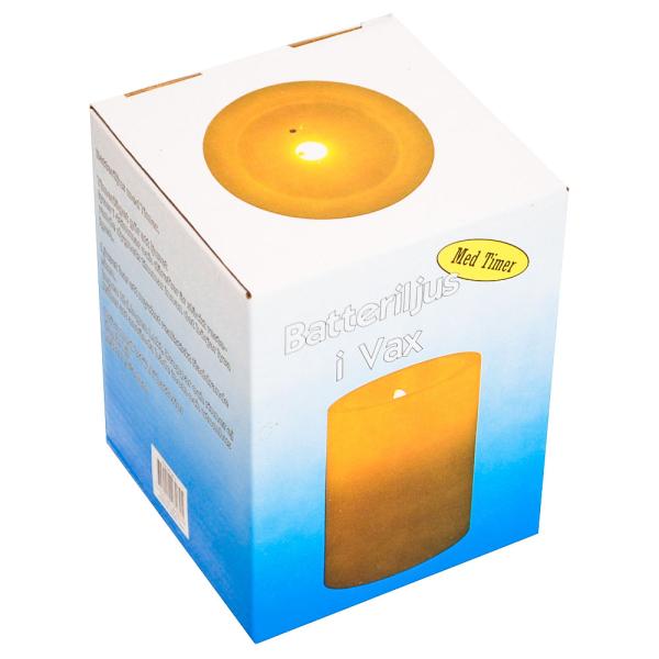 Batteriljus med Timer