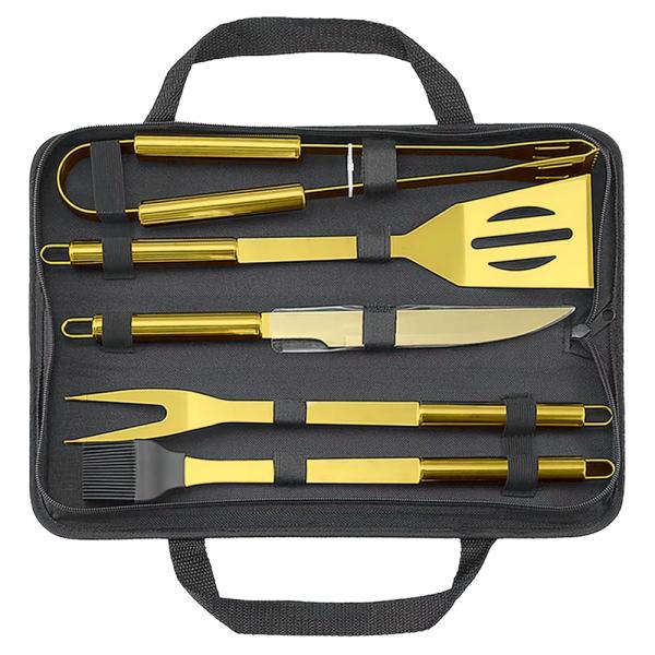 BBQ Grillredskap Set 5 Delar