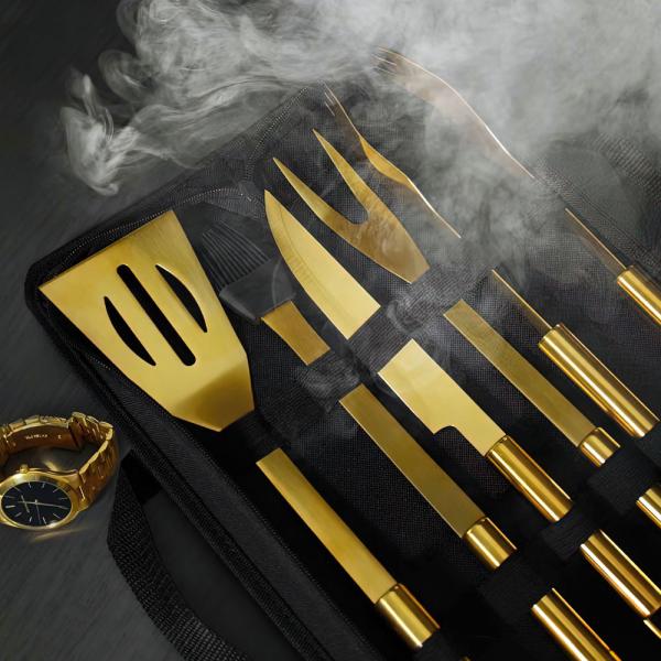 BBQ Grillredskap Set 5 Delar
