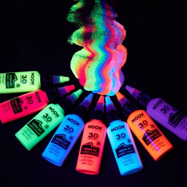 Moon Glow Neon UV Textilfärg 30 ml