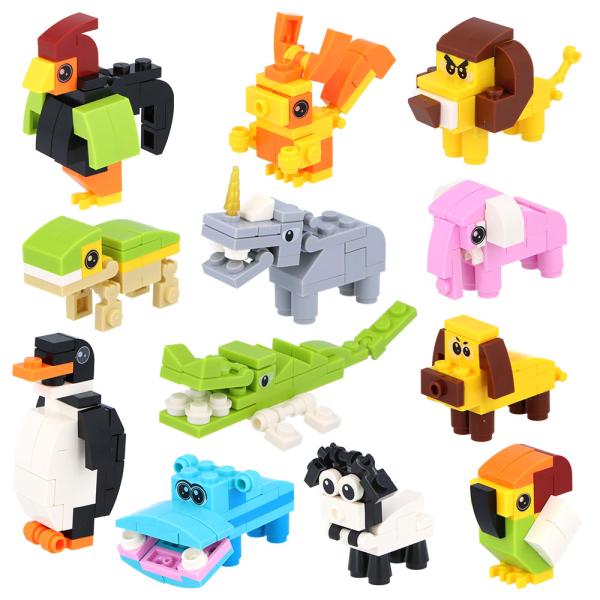 3D-Byggsats Set Djurriket