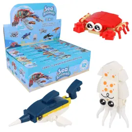 3D-Byggsats Set Havsdjur