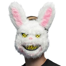 Plysch Mask Läskig Kanin