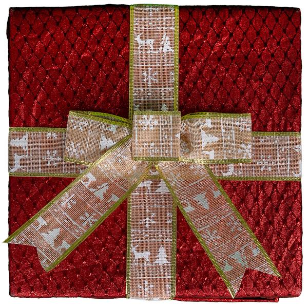 Presentask med Animerad Jultomte