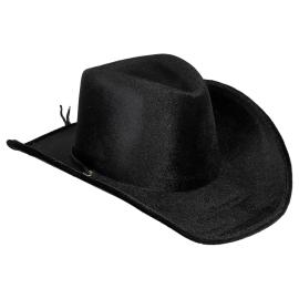 Cowboyhatt Svart Vilda V&auml;stern