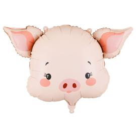 Folieballong S&ouml;t Gris 61 x 36 cm