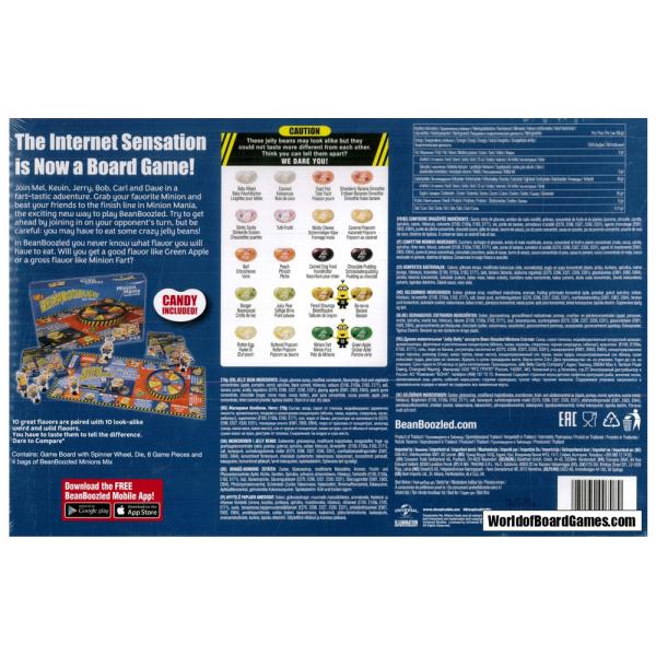 Bean Boozled Minion Mania Brädspel