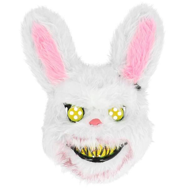 Plysch Mask Läskig Kanin