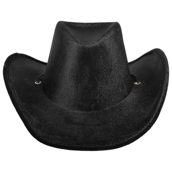 Cowboyhatt Svart Vilda Västern
