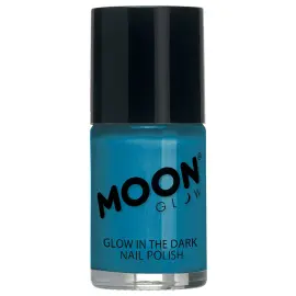 Moon Glow Självlysande Nagellack Blå