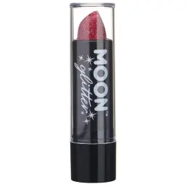 Moon Glitter Holografisk Glitter Läppstift Röd