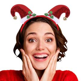 Juldiadem med Tomteluvor & Bj&auml;llror