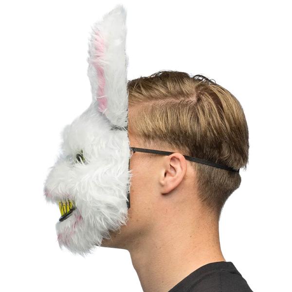 Plysch Mask Läskig Kanin