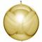 Klotrund Folieballong Metallic Guld 3-pack