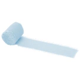 Chiffongband Ljusblå 40 mm 3-pack