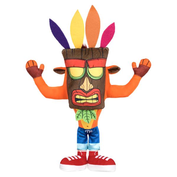 Liten Crash Bandicoot Mask Plush Leksak