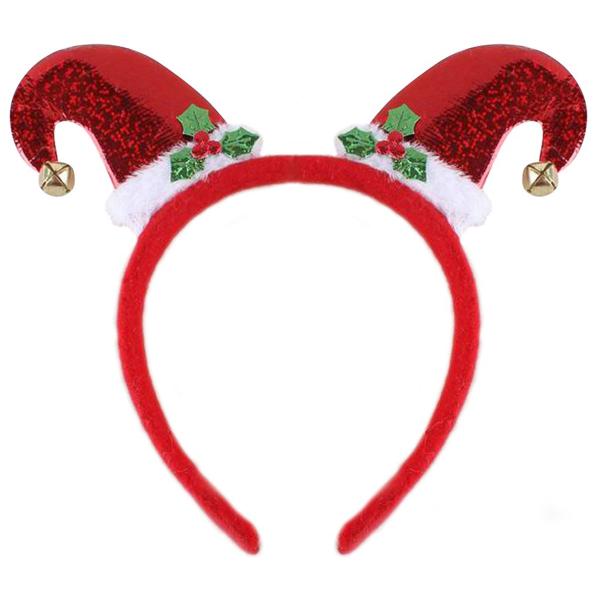 Juldiadem med Tomteluvor & Bjällror