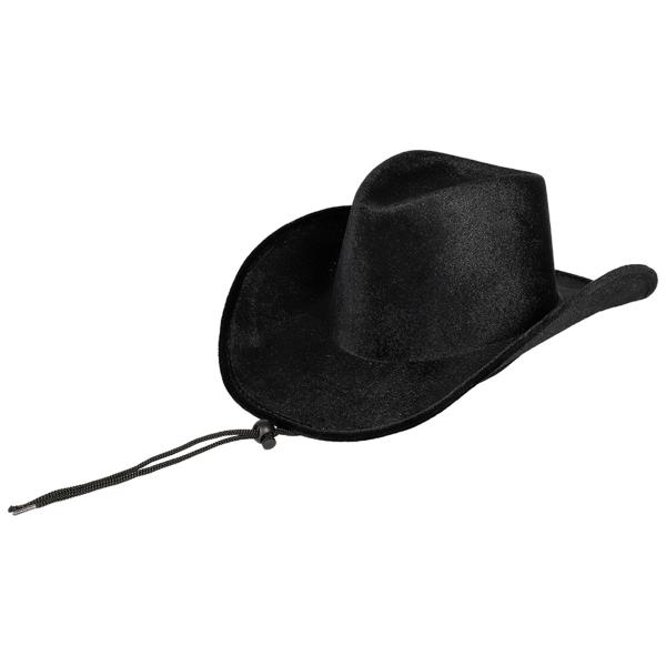 Cowboyhatt Svart Vilda Västern