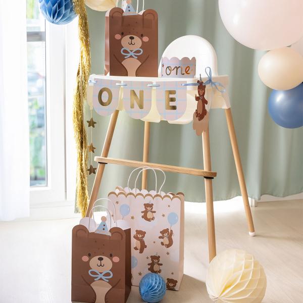 Presentpåse Teddybjörn med Stjärnor