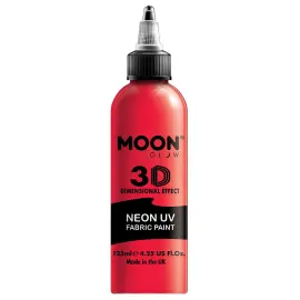Moon Glow Neon UV Textilf&auml;rg R&ouml;d 125 ml