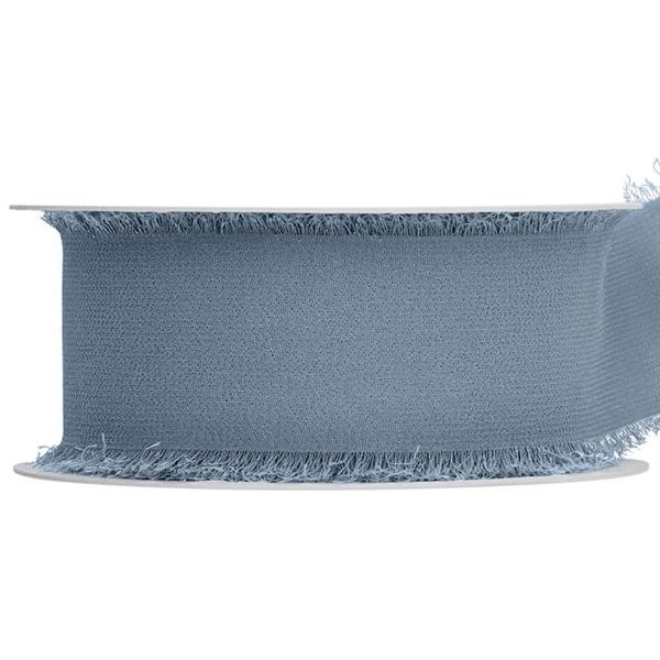 Chiffongband Ljus Dimblå 40 mm