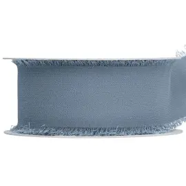 Chiffongband Ljus Dimblå 40 mm