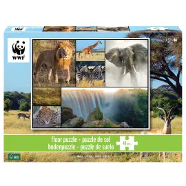 WWF Afrika Pussel 48 Bitar