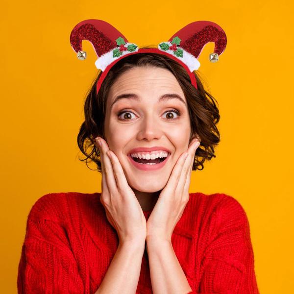 Juldiadem med Tomteluvor & Bjällror