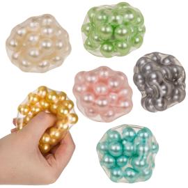 Sticky Squishy Stressboll med P&auml;rlor